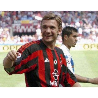 Italian League Toppa Coppa Italia 2003-2004 AC Milan Sleeve Soccer Plastic Patch / Badge