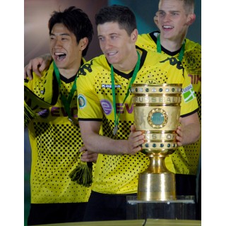 Germany Bundesliga League Cup DFB-Pokal & FUSSBALL.DE 2011-2012 Sleeve Soccer Patch / Badge
