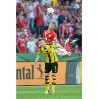 Germany Bundesliga League Cup DFB-Pokal, VW sponsor logo & 73 finale berlin 2016 Patch