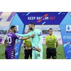 Italian Serie A 2020-2021 Keep racism out  Soccer Patch / Badge 
