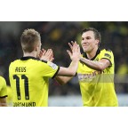 Dortmund Leuchte auf DIE BVB Stiftung 2012-2013 Sleeve Soccer Patch / Badge