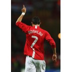 Manchester United 2007-2008 UEFA Champions League Home jersey back bar Patch