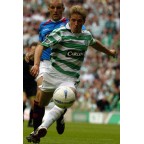 Scottish Premier League 2002-2006 Gold Champion Sleeve Soccer Patch / Badge 