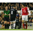 England Premier League Stand Up Speak Up Soccer Patch / Badge (Suitable 03-04 ManUnited & Arsenel)