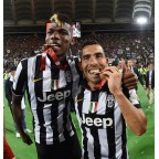 Italy TIM Cup 2015 final Juventus vs Lazio Sleeve Soccer Patch / Badge