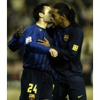 Spanish La Liga 2004-2005 Barcelona TV3 Sleeve Soccer Patch / Badge 