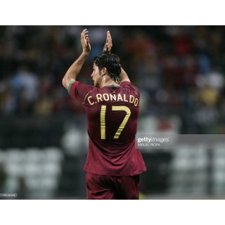 Portugal 2006 C. Ronaldo #7 World Cup Homekit Nameset Printing