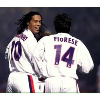PSG 2002-2003 Ronaldinho #10 Awaykit Nameset Printing 