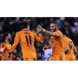 Real Madrid 2013-2014 Bale #11 Home/Awaykit Nameset Printing