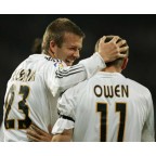 Real Madrid 2003-2005 Beckham #23 Homekit Nameset Printing 
