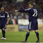 Real Madrid 2005-2006 Beckham #23 Awaykit Nameset Printing 