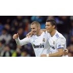Real Madrid 2010-2011 Benzema #9 Homekit Nameset Printing