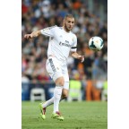 Real Madrid 2013-2014 Benzema #9 Home/Awaykit Nameset Printing