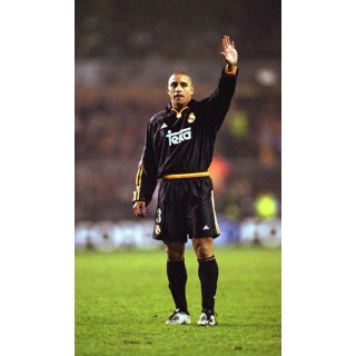Real Madrid 2000-2003 Carlos #3 Awaykit Nameset Printing 