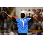 Real Madrid 2006-2007 Casillas #1 Away/3rd Awaykit Nameset Printing 