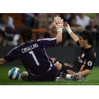 Real Madrid 2006-2007 Casillas #1 Away/3rd Awaykit Nameset Printing 