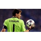 Real Madrid 2013-2014 Casillas #1 Homekit Nameset Printing