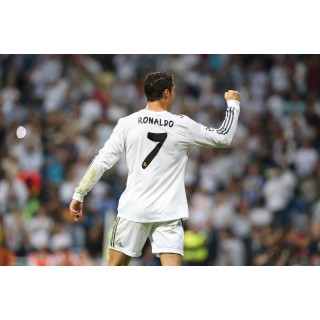 Real Madrid 2013-2014 C. Ronaldo #7 Home/Awaykit Nameset Printing