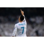 Real Madrid 2017-2018 C. Ronaldo #7 Homekit Nameset Printing