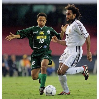 Real Madrid 1998-2000 Karembeu #22 Awaykit Nameset Printing 