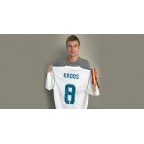 Real Madrid 2017-2018 Kroos #8 Homekit Nameset Printing