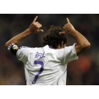 Real Madrid 2007-2008 Raul #7 Homekit Nameset Printing