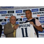 Real Madrid 2001-2003 Ronaldo #11 Homekit Nameset Printing 