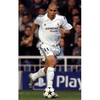 Real Madrid 2001-2003 Ronaldo #11 Homekit Nameset Printing 