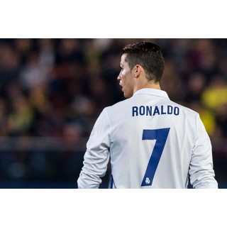 Real Madrid 2016-2017 C. Ronaldo #7 Homekit Nameset Printing