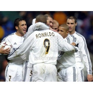 Real Madrid 2003-2005 Ronaldo #9 Homekit Nameset Printing 
