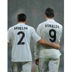 Real Madrid 2009-2010 C.Ronaldo #9 Homekit Nameset Printing 