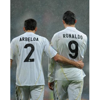 Real Madrid 2009-2010 C.Ronaldo #9 Homekit Nameset Printing 