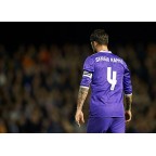 Real Madrid 2016-2017 Sergio Ramos #4 Awaykit Nameset Printing