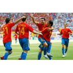 Spain 2006 David Villa #21 World Cup Homekit Nameset Printing 