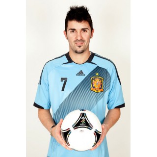 Spain 2012 David Villa #7 EURO Awaykit Nameset Printing