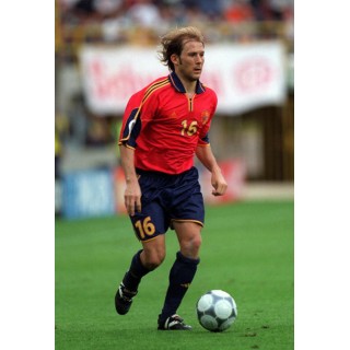 Spain 2000 Mendieta #16 EURO Homekit Nameset Printing 
