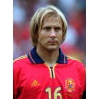 Spain 2000 Mendieta #16 EURO Homekit Nameset Printing 