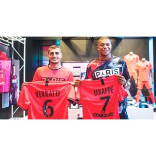 PSG 2016-2020 ooredoo Away/3rd Awaykit Soccer Sponsor