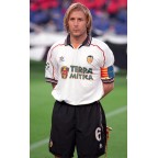 Valencia 2000-2002 Mendieta #6 Homekit Nameset Printing