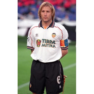 Valencia 2000-2002 Mendieta #6 Homekit Nameset Printing
