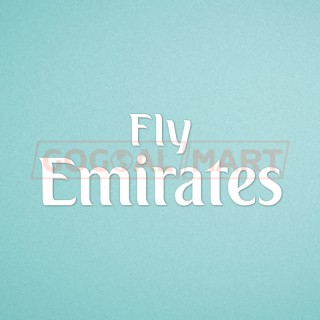 Real Madrid 2014-2017 Fly Emirate (League Version) Soccer Sponsor